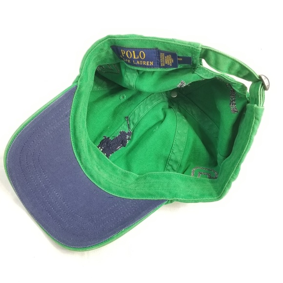 Polo Ralph Lauren Green Polo Player Baseball Hat - Picture 6 of 6